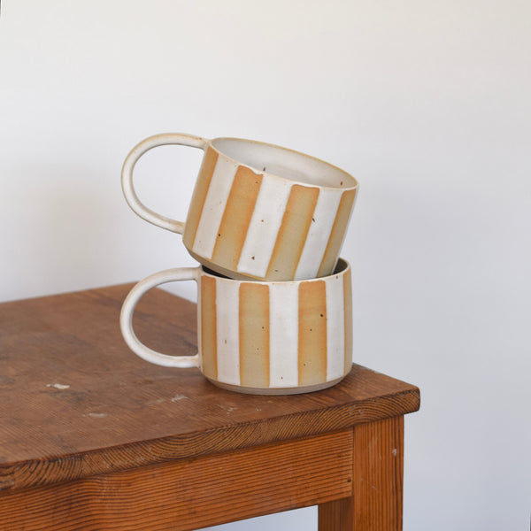 Second Nr. 46 - Set of 2x Mug Striped