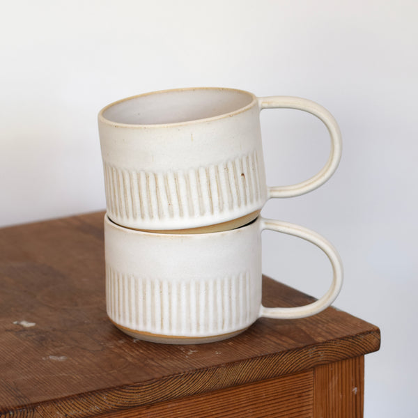 Second Nr. 45 - Set of 2x Mug Carved