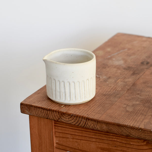 Small Milkjug - Carved