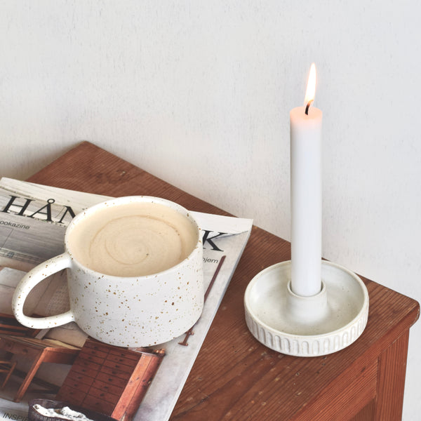 Candleholder - Carved