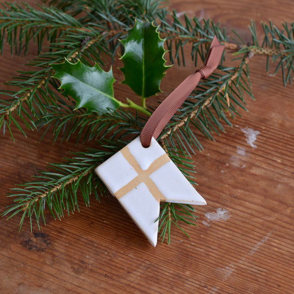 Christmas Ornament - Winter Flag