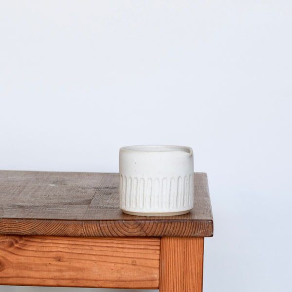 Small Milkjug - Carved