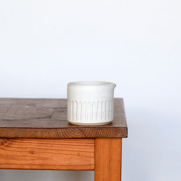 Small Milkjug - Carved