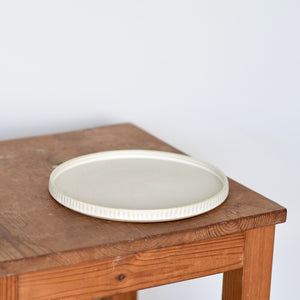 Medium Plate - Carved