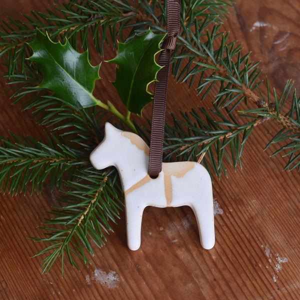 Christmas Ornament - Swedish Dala Horse